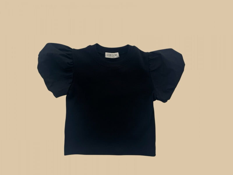 Dore Dore - Korean Children Fashion - #childofig - Balloon Sleeve Tee - 5