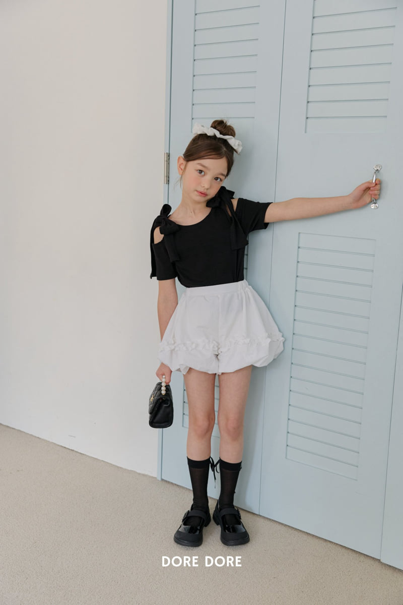 Dore Dore - Korean Children Fashion - #childofig - Frill Balloon Shorts - 7