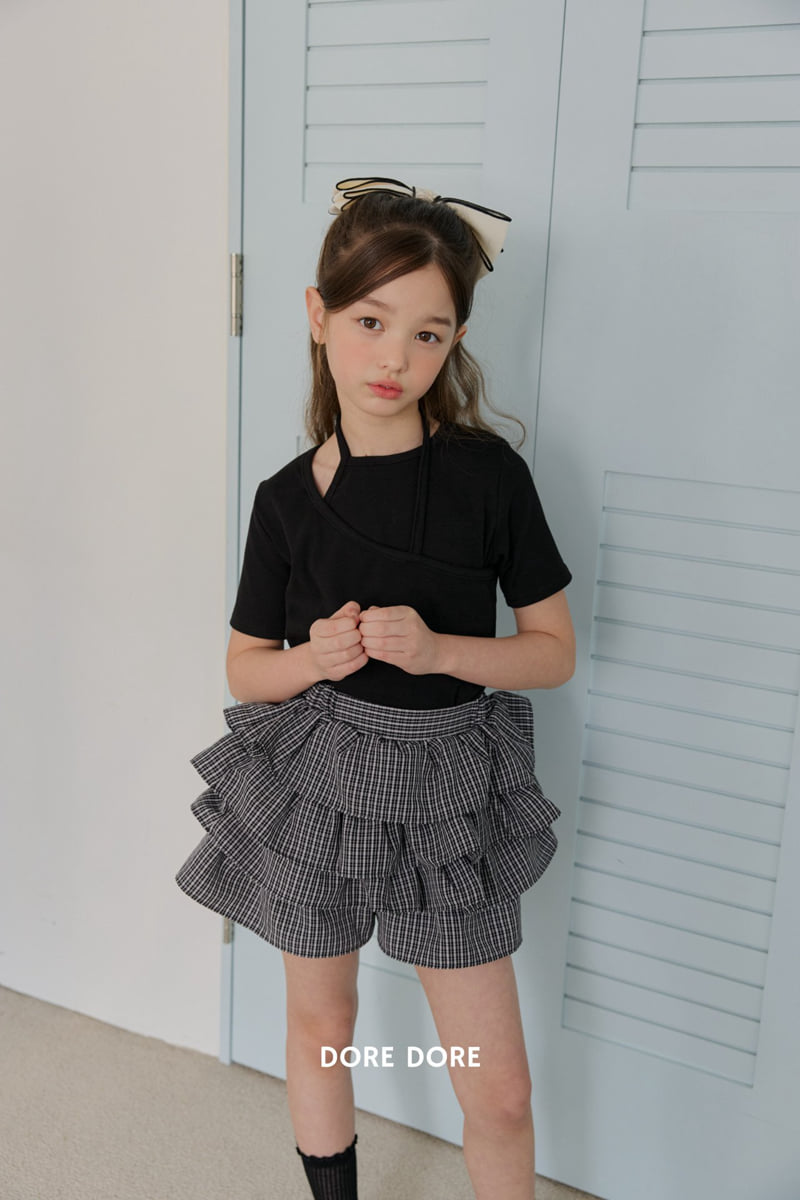 Dore Dore - Korean Children Fashion - #childofig - Unbalanced Halter Neck Tee