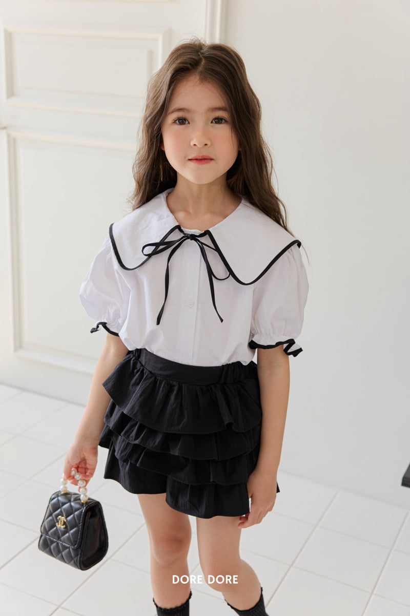 Dore Dore - Korean Children Fashion - #childofig - 4-Tier Frill Skort - 12