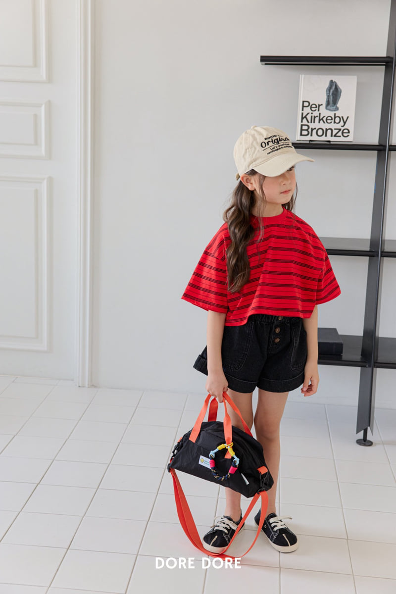 Dore Dore - Korean Children Fashion - #childofig - Banding Roll-Up Shorts - 11