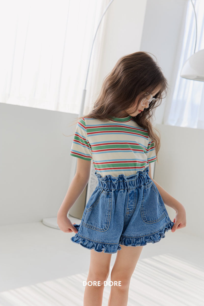 Dore Dore - Korean Children Fashion - #childofig - Crayon Stripe Tee - 11