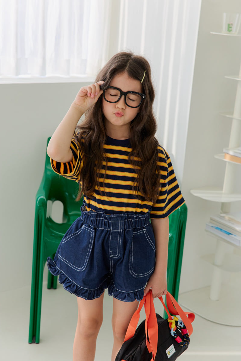Dore Dore - Korean Children Fashion - #childrensboutique - Frill Banding Shorts - 11