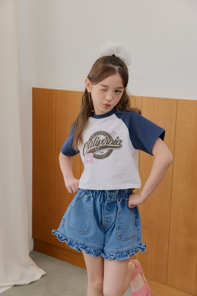 Dore Dore - Korean Children Fashion - #childrensboutique - California Crop Tee