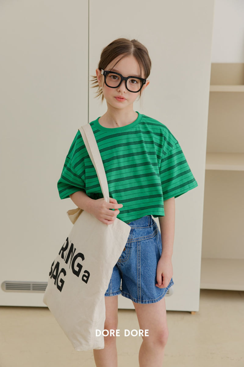 Dore Dore - Korean Children Fashion - #designkidswear - Vertive Stripe Tee