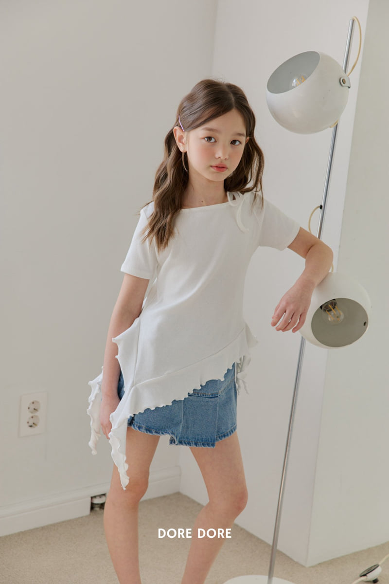 Dore Dore - Korean Children Fashion - #discoveringself - Envy Flare Tee - 8