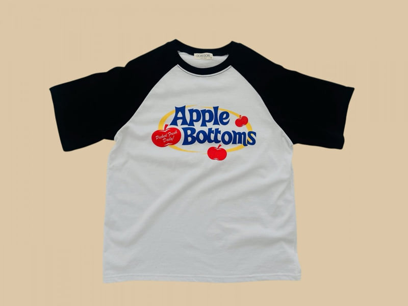 Dore Dore - Korean Children Fashion - #discoveringself - Apple Raglan Tee - 5