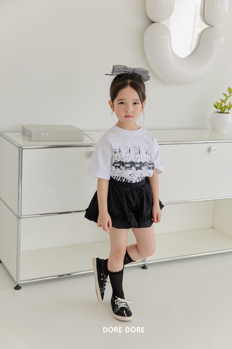 Dore Dore - Korean Children Fashion - #fashionkids - Frill Balloon Shorts - 11