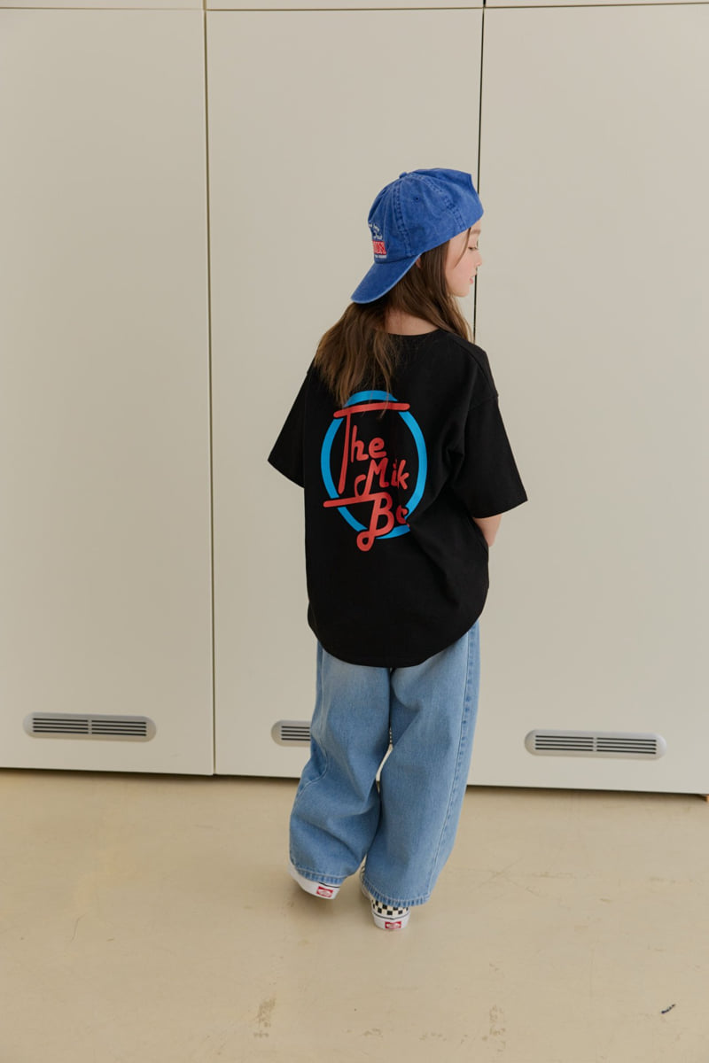 Dore Dore - Korean Children Fashion - #fashionkids - Broad Balloon Denim Pants - 9