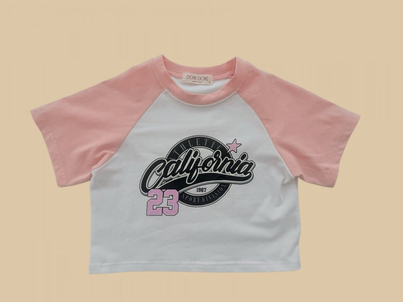 Dore Dore - Korean Children Fashion - #fashionkids - California Crop Tee - 5