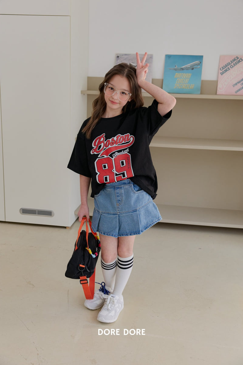 Dore Dore - Korean Children Fashion - #kidsshorts - Boston Tee
