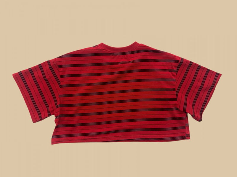 Dore Dore - Korean Children Fashion - #fashionkids - Vertive Stripe Tee - 4