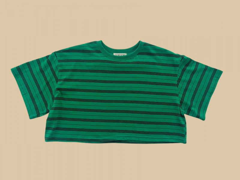 Dore Dore - Korean Children Fashion - #kidsstore - Vertive Stripe Tee - 5