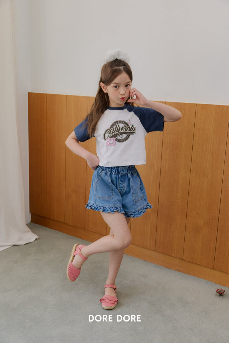 Dore Dore - Korean Children Fashion - #kidzfashiontrend - California Crop Tee - 8
