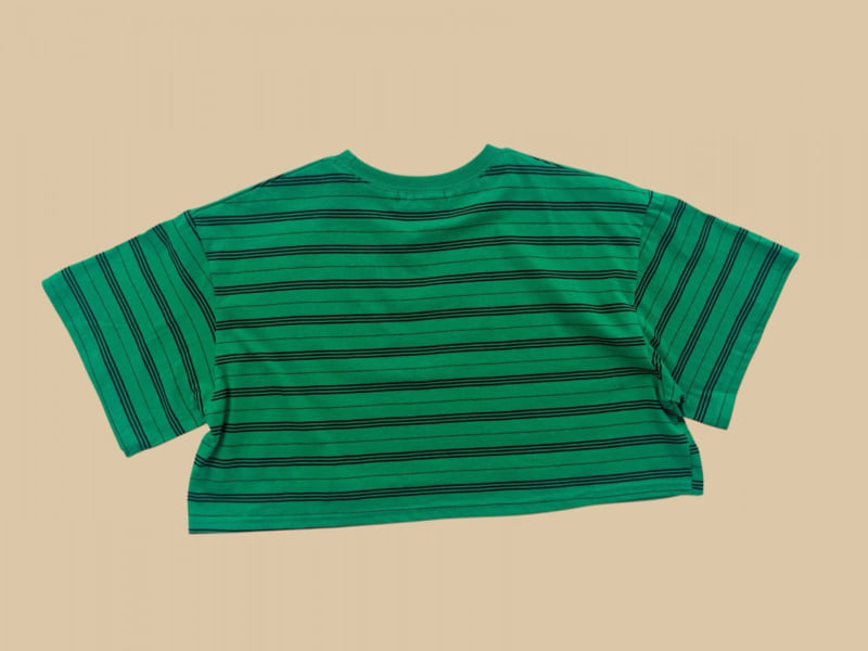 Dore Dore - Korean Children Fashion - #kidzfashiontrend - Vertive Stripe Tee - 6