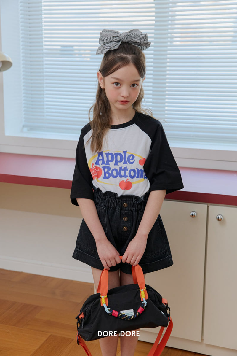 Dore Dore - Korean Children Fashion - #kidzfashiontrend - Apple Raglan Tee - 9