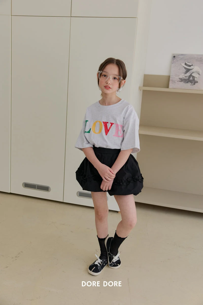 Dore Dore - Korean Children Fashion - #kidzfashiontrend - Love Tee - 8