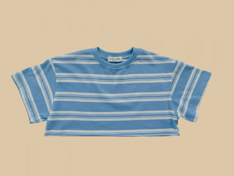 Dore Dore - Korean Children Fashion - #littlefashionista - Ion Stripe Tee - 3