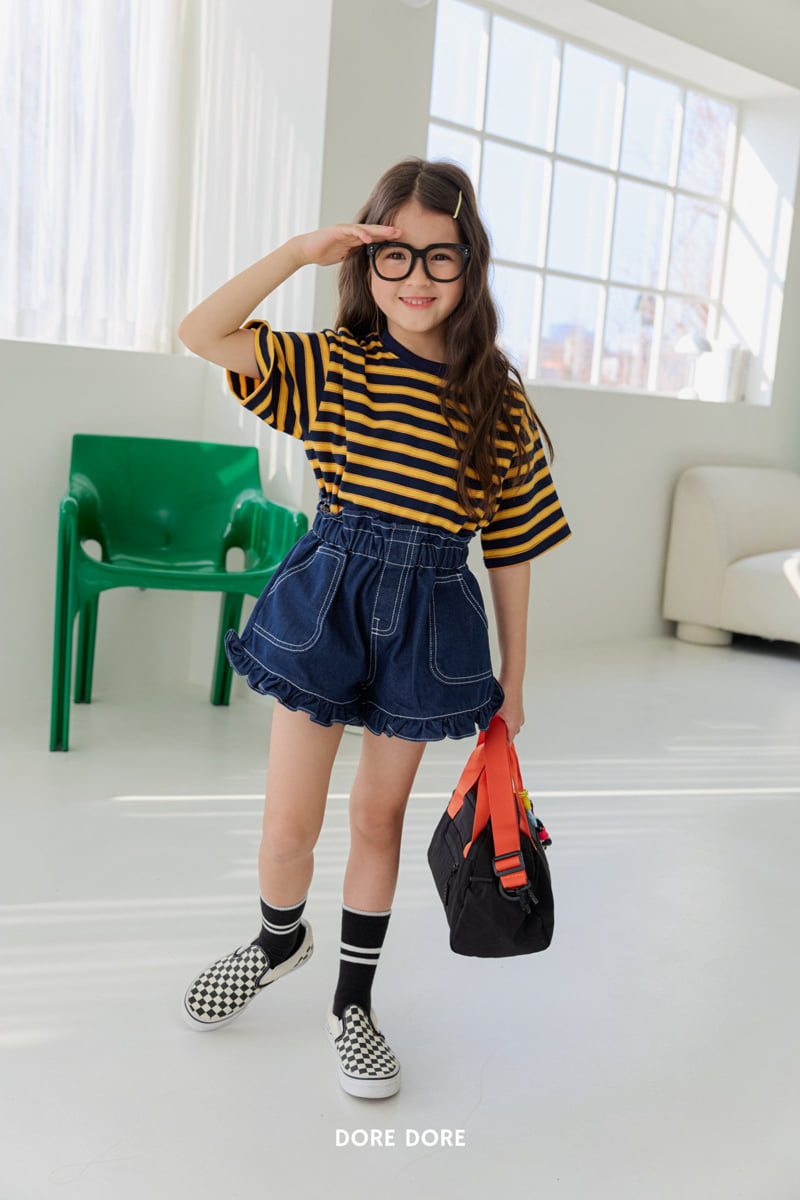 Dore Dore - Korean Children Fashion - #magicofchildhood - Oracle Stripe Tee - 12