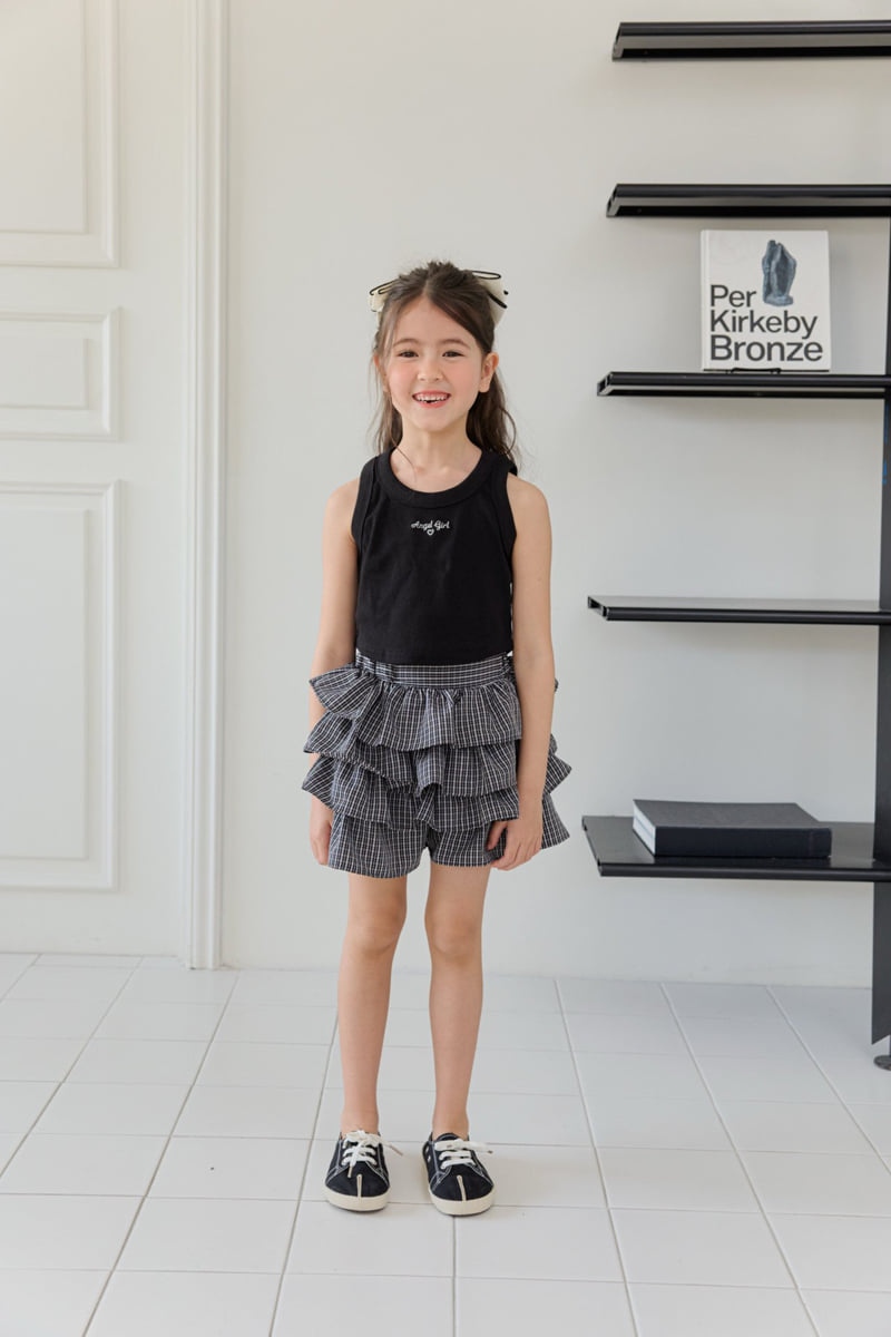 Dore Dore - Korean Children Fashion - #magicofchildhood - Embroidered Ribbed Sleeveless - 11