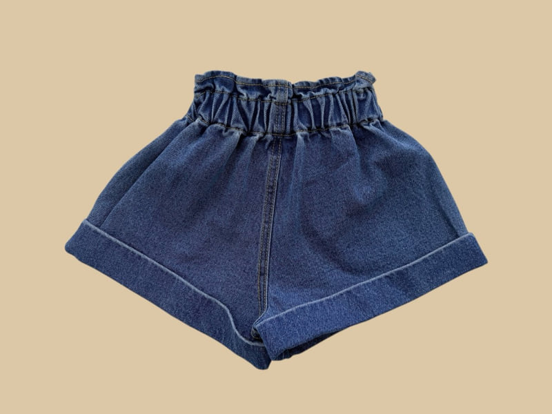 Dore Dore - Korean Children Fashion - #littlefashionista - Banding Roll-Up Shorts - 4