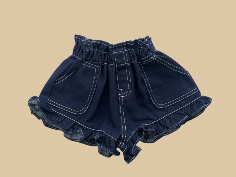 Dore Dore - Korean Children Fashion - #minifashionista - Frill Banding Shorts - 5