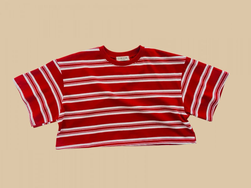 Dore Dore - Korean Children Fashion - #minifashionista - Ion Stripe Tee - 5