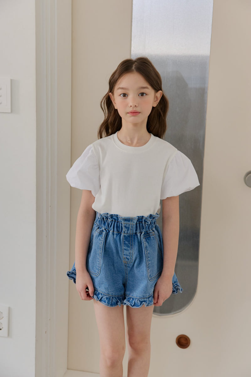 Dore Dore - Korean Children Fashion - #prettylittlegirls - Balloon Sleeve Tee