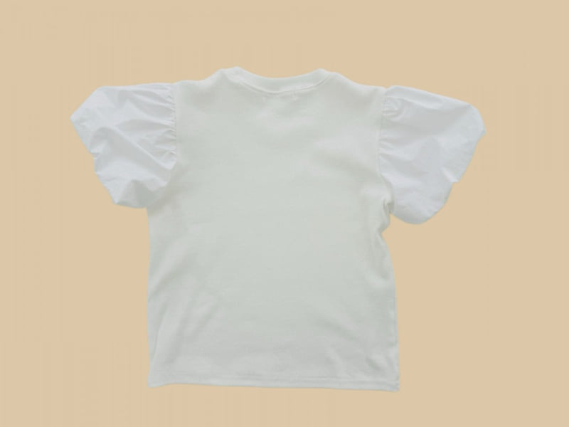 Dore Dore - Korean Children Fashion - #toddlerclothing - Balloon Sleeve Tee - 4