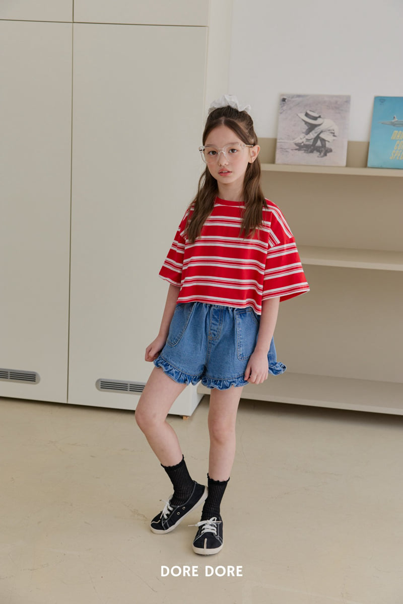 Dore Dore - Korean Children Fashion - #stylishchildhood - Ion Stripe Tee - 9