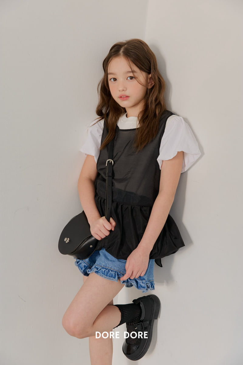 Dore Dore - Korean Children Fashion - #todddlerfashion - Frill Banding Shorts - 7