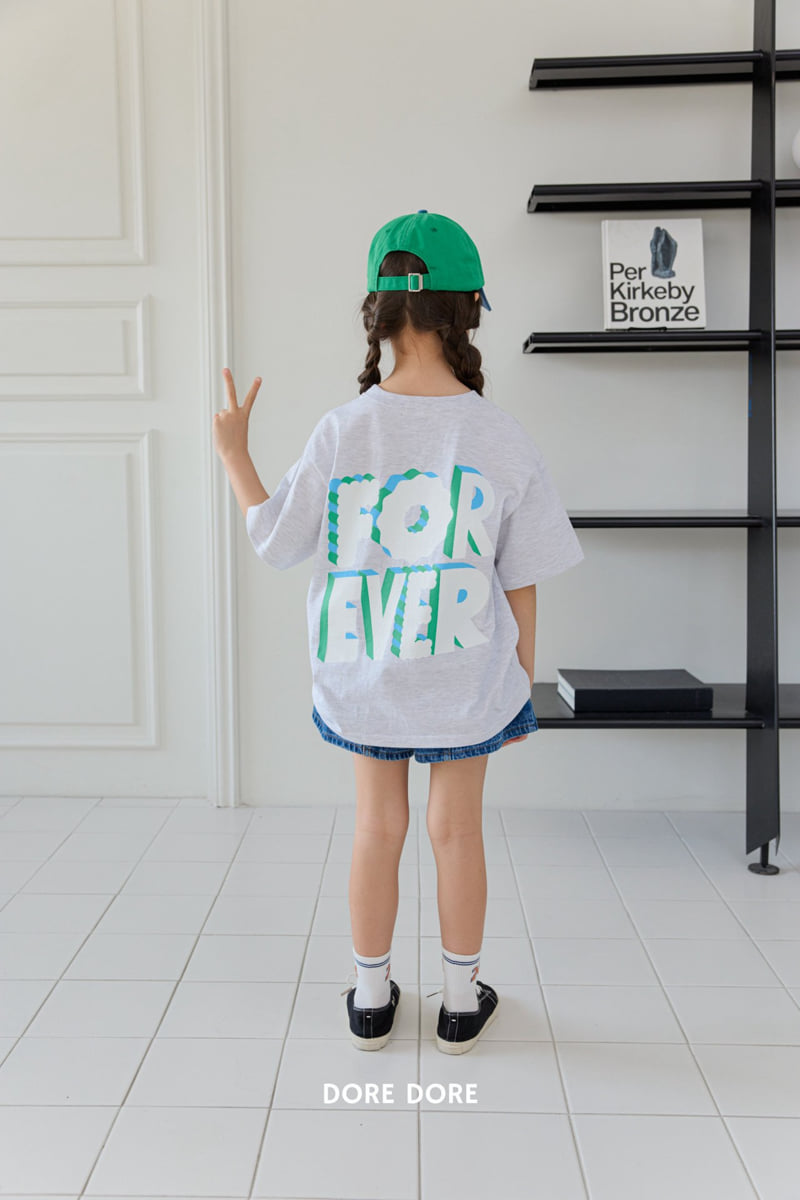Dore Dore - Korean Children Fashion - #toddlerclothing - Forever Tee - 11