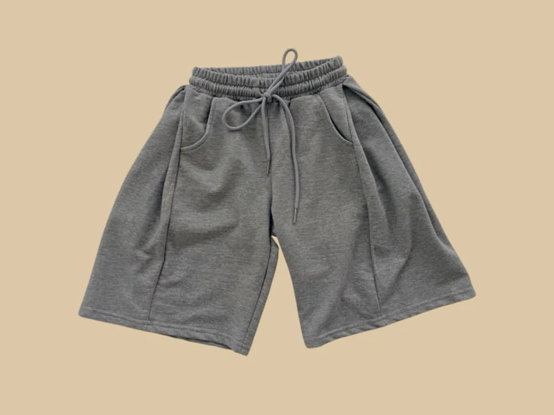 Dore Dore - Korean Children Fashion - #toddlerclothing - Mini Terry Bermuda Pants - 5