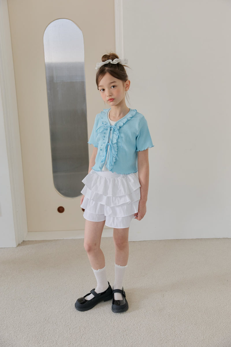 Dore Dore - Korean Children Fashion - #toddlerclothing - 4-Tier Frill Skort - 10