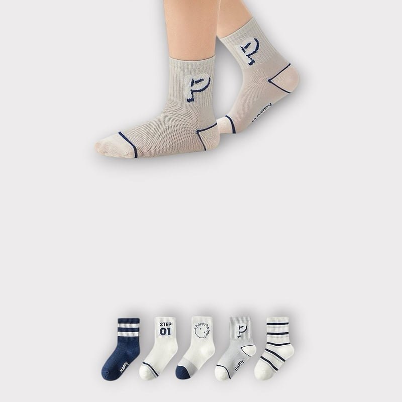 Dudie - Korean Children Fashion - #fashionkids - Staff Pants Set (set of 5) - 9