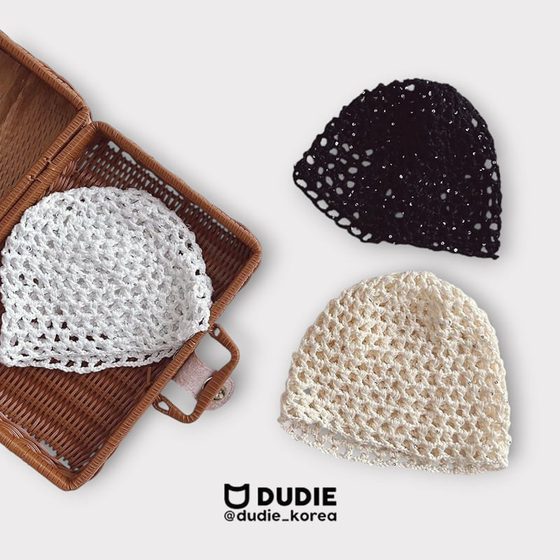 Dudie - Korean Children Fashion - #toddlerclothing - Summer Crochet Beanie - 5