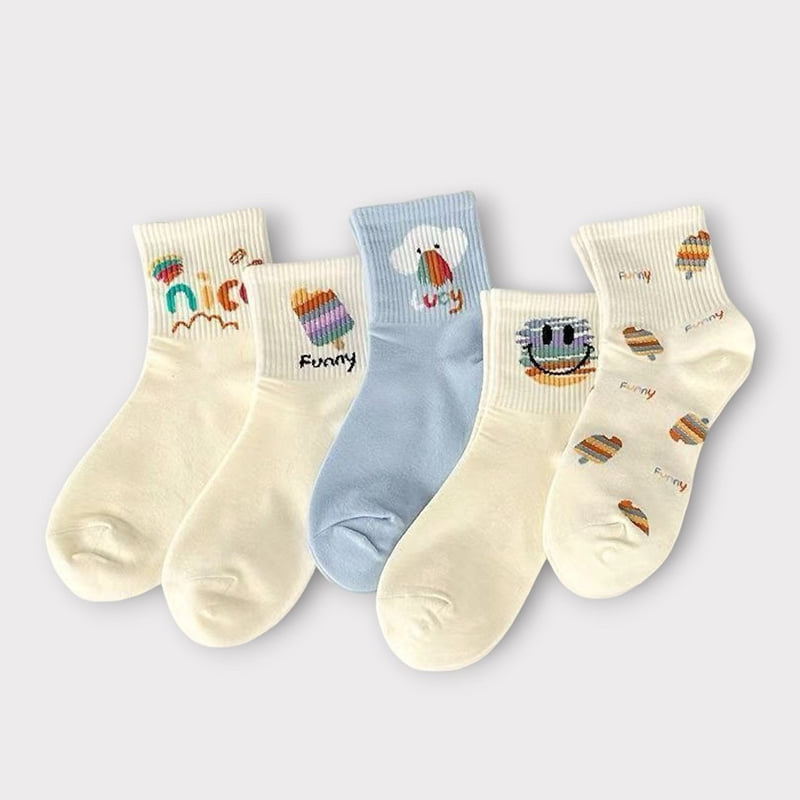 Dudie - Korean Children Fashion - #todddlerfashion - Lucy Set (set of 7) - 4