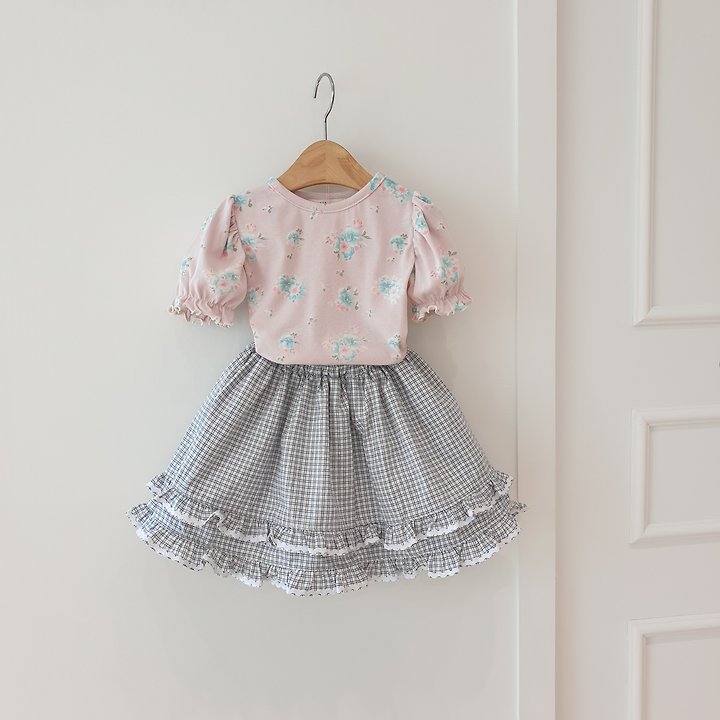 Eclair - Korean Children Fashion - #childofig - Lubato Skirt - 7