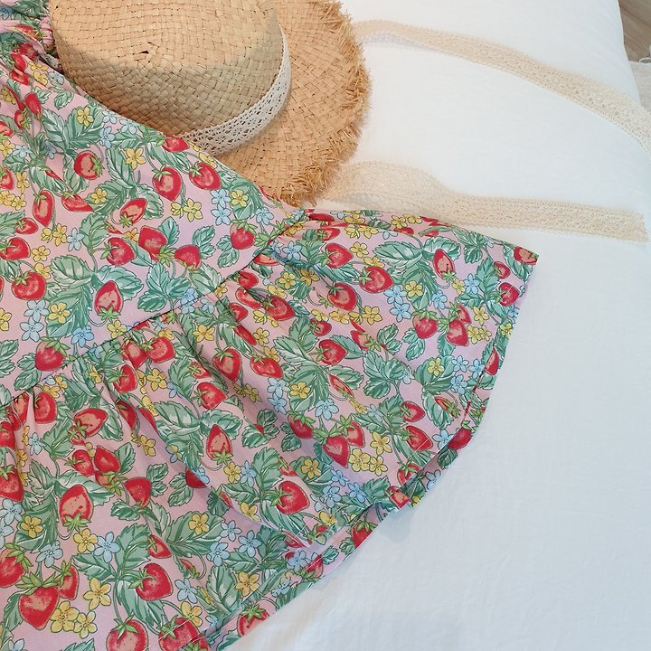 Eclair - Korean Children Fashion - #childofig - Berry One-Piece - 6