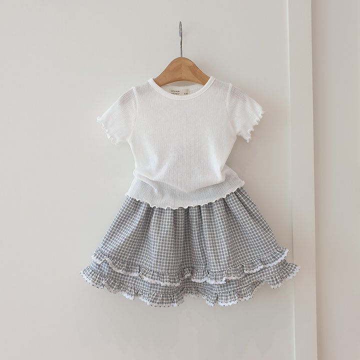 Eclair - Korean Children Fashion - #childrensboutique - Lubato Skirt - 8