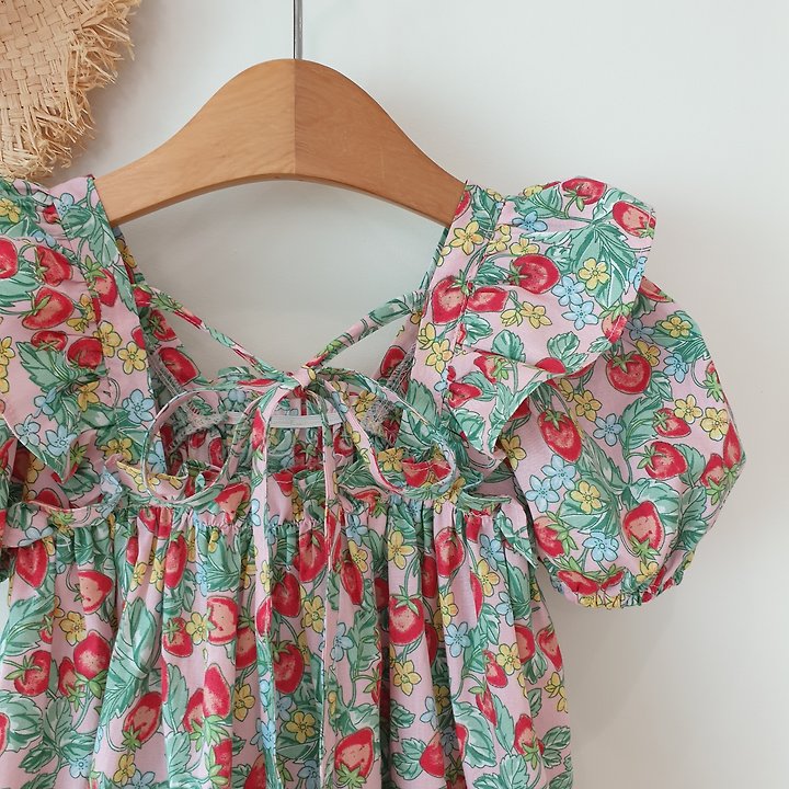 Eclair - Korean Children Fashion - #discoveringself - Berry One-Piece - 9