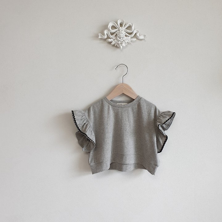 Eclair - Korean Children Fashion - #kidsshorts - Blanc Tee - 4