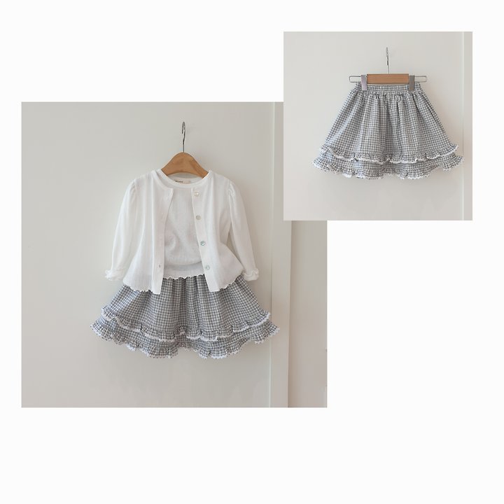 Eclair - Korean Children Fashion - #minifashionista - Lubato Skirt - 2