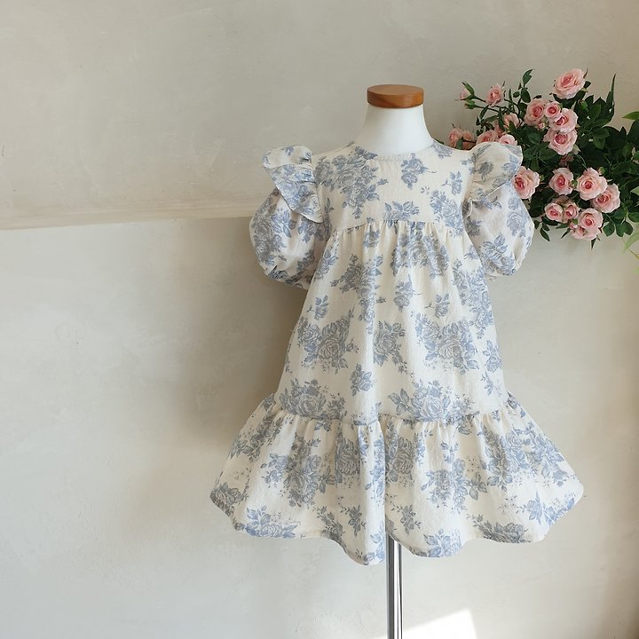 Eclair - Korean Children Fashion - #stylishchildhood - Luang One-Piece - 11
