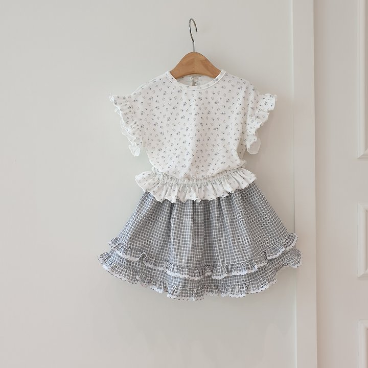 Eclair - Korean Children Fashion - #stylishchildhood - Lubato Skirt - 6