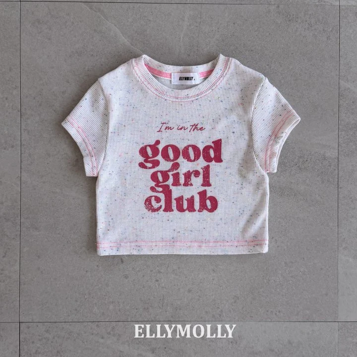 Ellymolly - Korean Children Fashion - #Kfashion4kids - Rainbow Crop Tee - 5