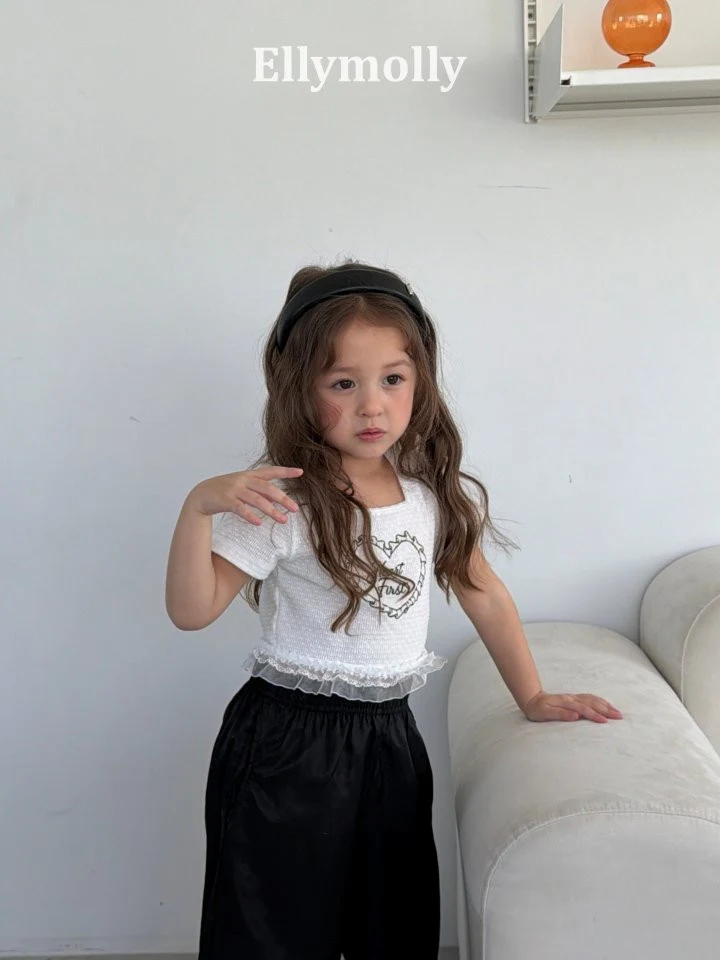 Ellymolly - Korean Children Fashion - #childofig - Powder Lace Tee - 12