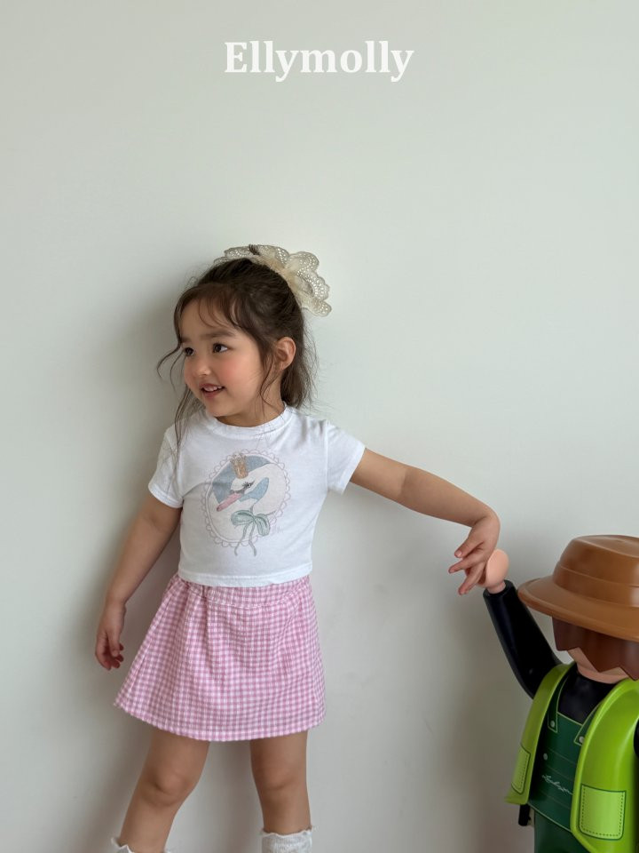 Ellymolly - Korean Children Fashion - #childofig - Alice Swan Tee - 10