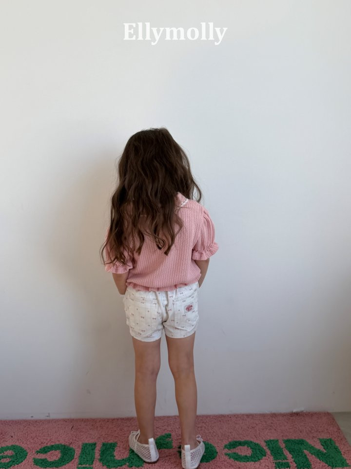 Ellymolly - Korean Children Fashion - #childofig - Atelier Puff Collar Tee - 8