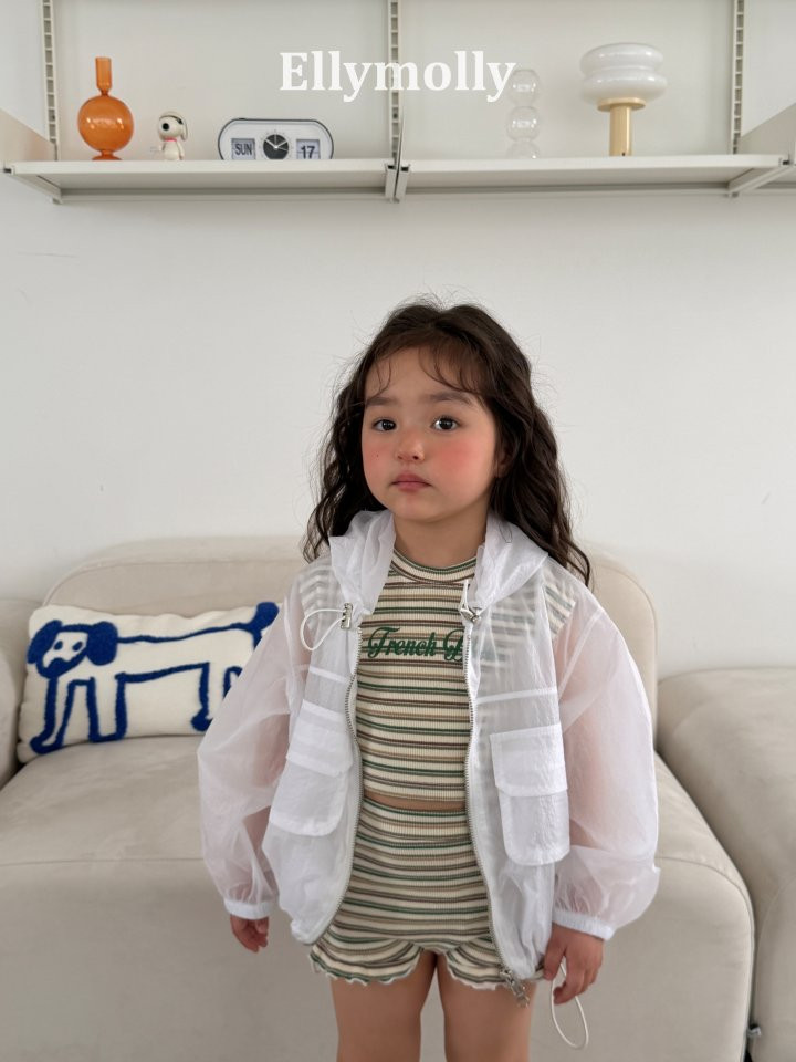 Ellymolly - Korean Children Fashion - #childofig - Sheer Windbreaker - 11